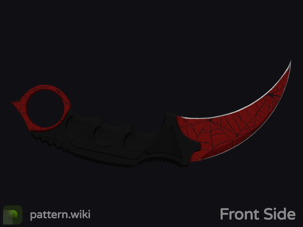 Karambit Crimson Web seed 164