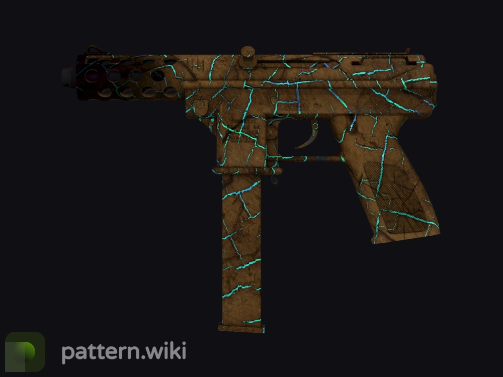 Tec-9 Cracked Opal seed 484