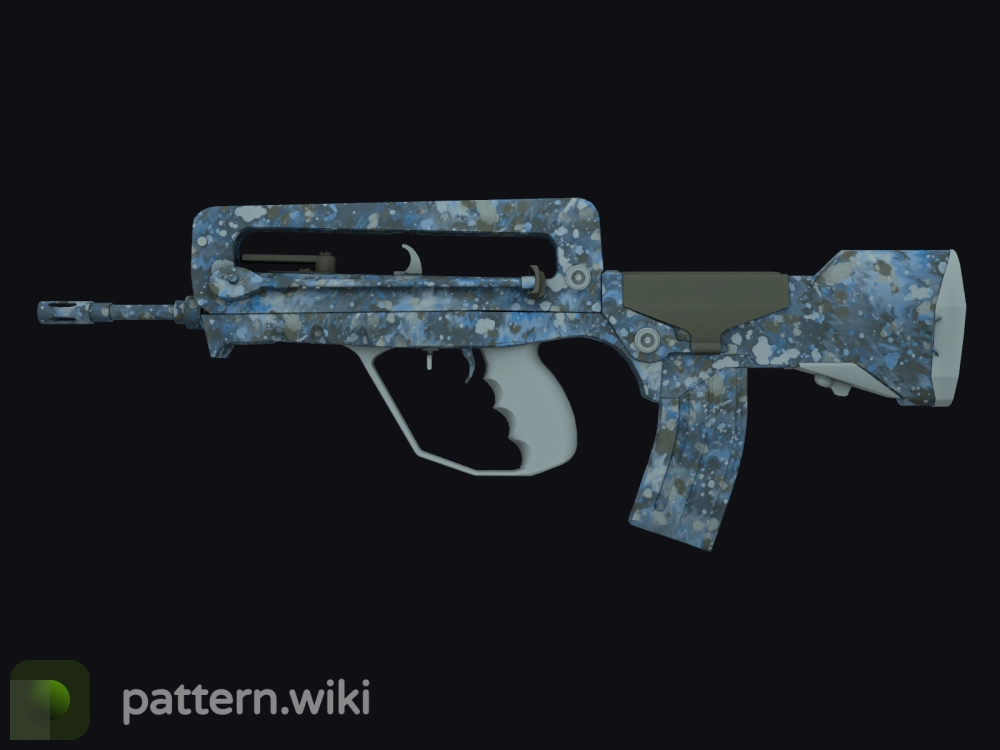 FAMAS Cyanospatter seed 369