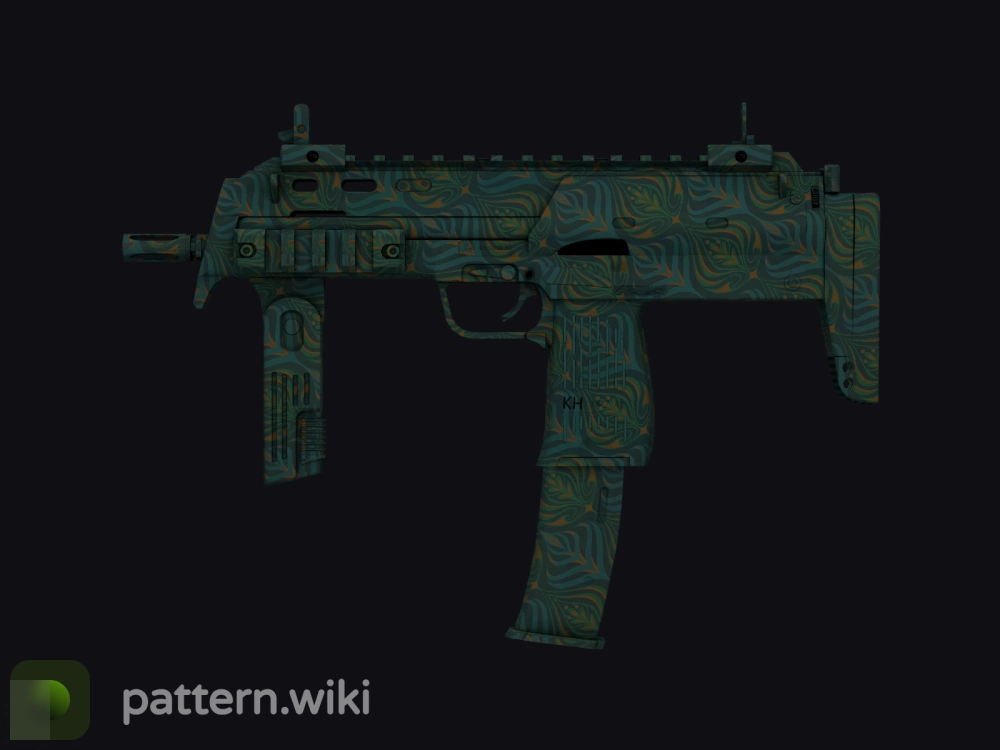 MP7 Teal Blossom seed 462