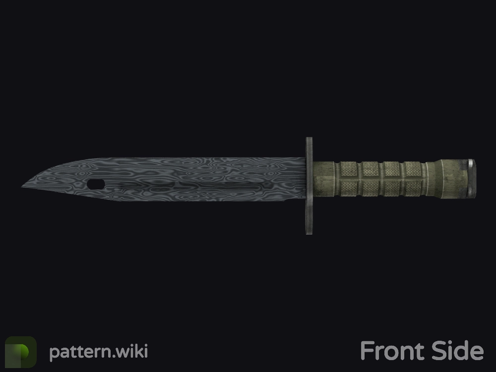 Bayonet Damascus Steel seed 307