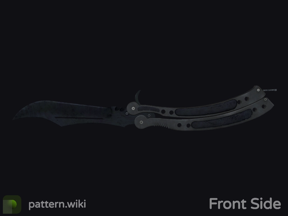 Butterfly Knife Blue Steel seed 272