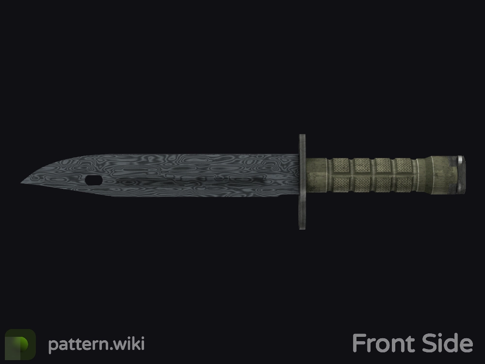 Bayonet Damascus Steel seed 439