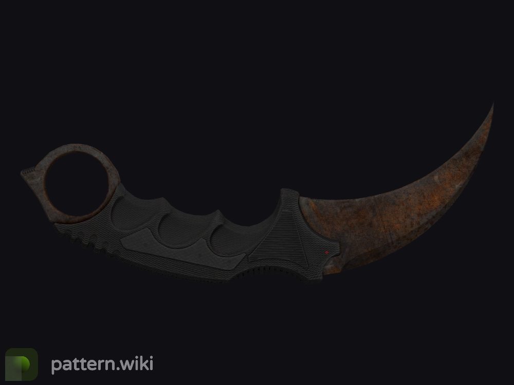 Karambit Rust Coat seed 910