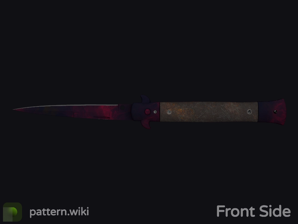 Stiletto Knife Doppler seed 321