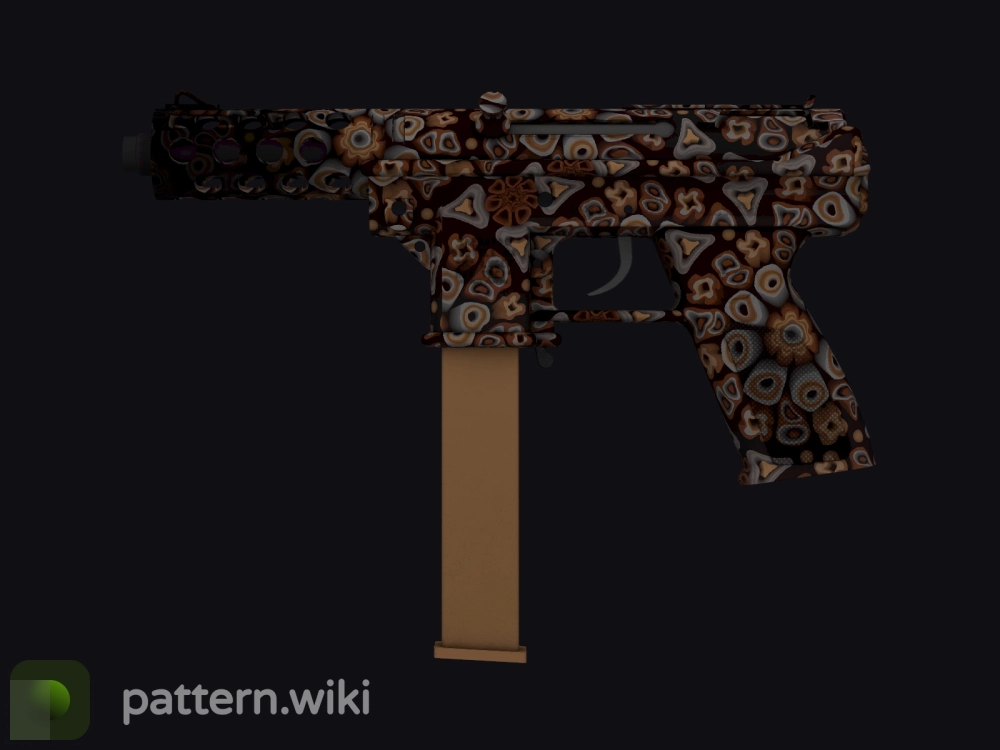 Tec-9 Orange Murano seed 557