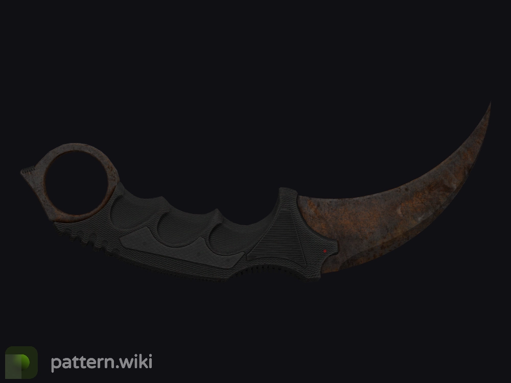 Karambit Rust Coat seed 59