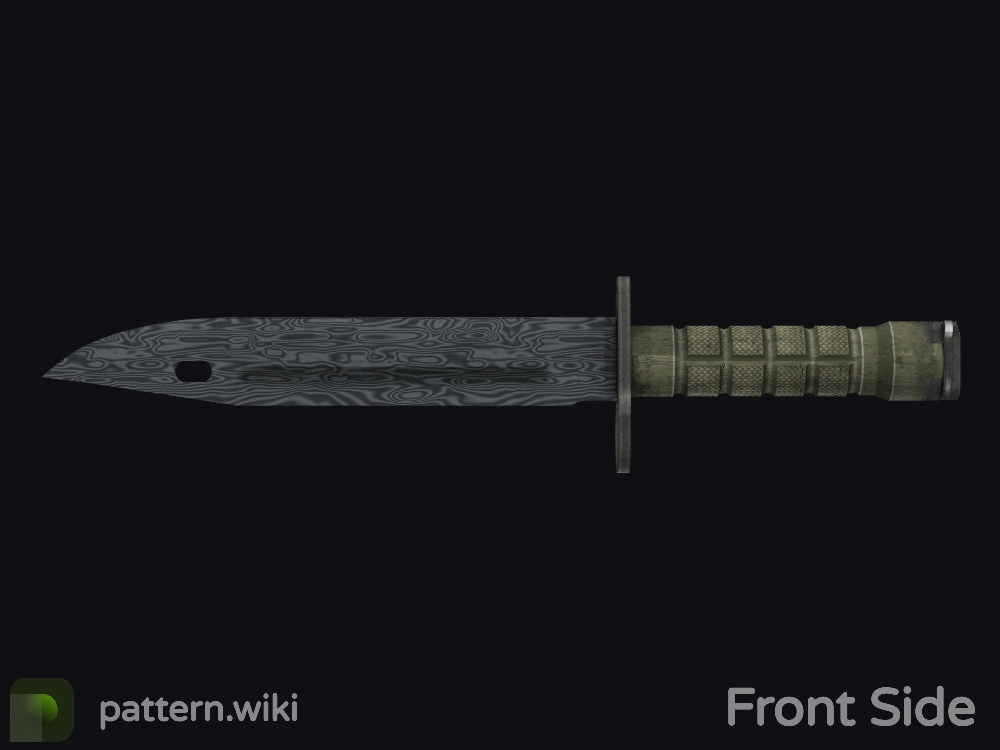 Bayonet Damascus Steel seed 315