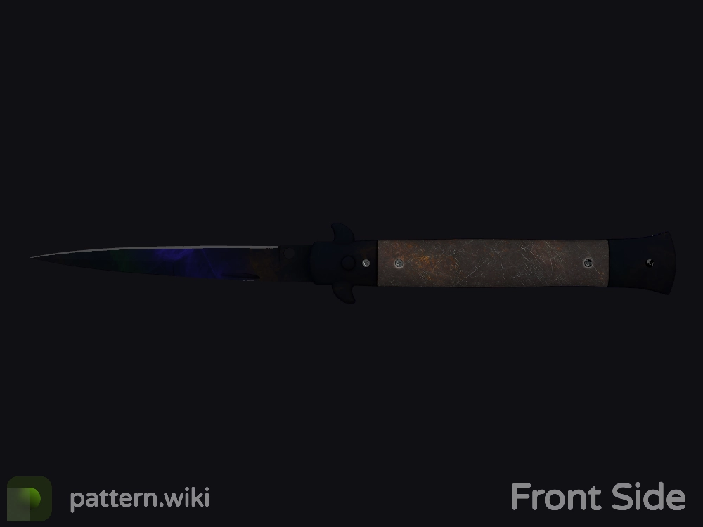 Stiletto Knife Doppler seed 642