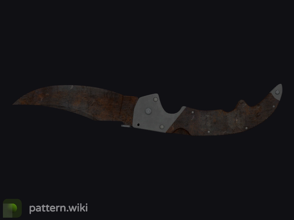 Falchion Knife Rust Coat seed 143