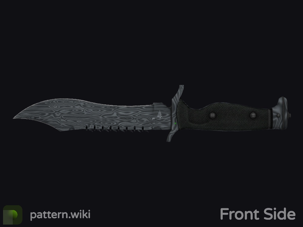 Bowie Knife Damascus Steel seed 956