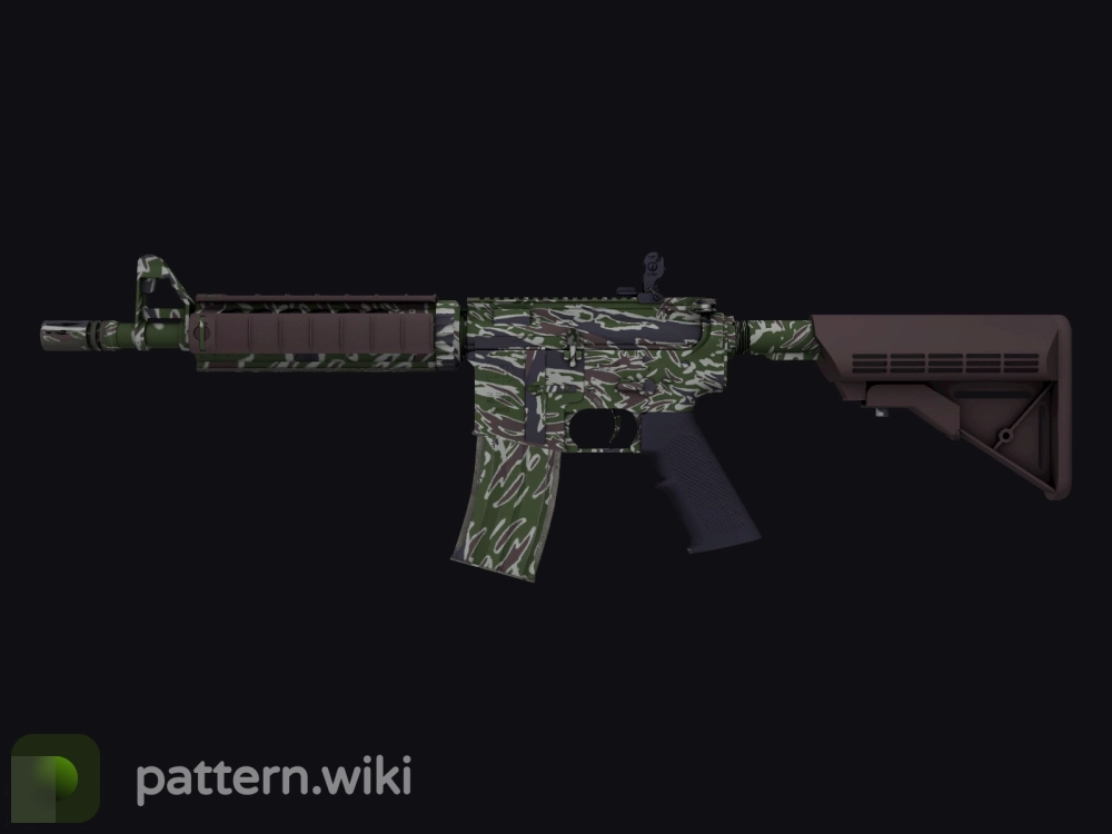 M4A4 Jungle Tiger seed 162