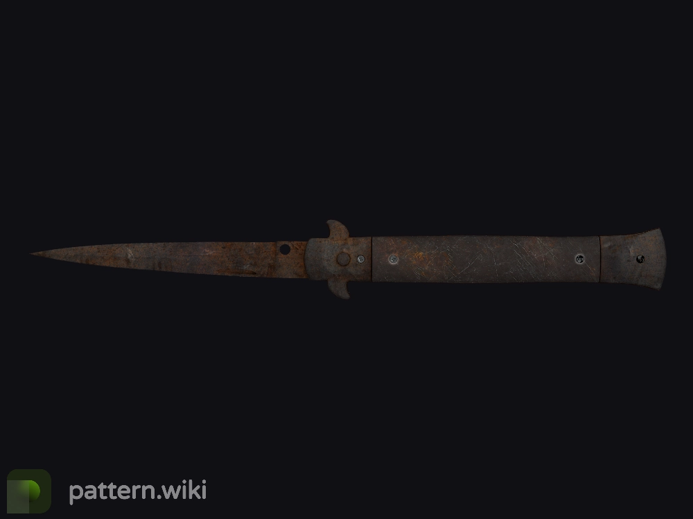 Stiletto Knife Rust Coat seed 431