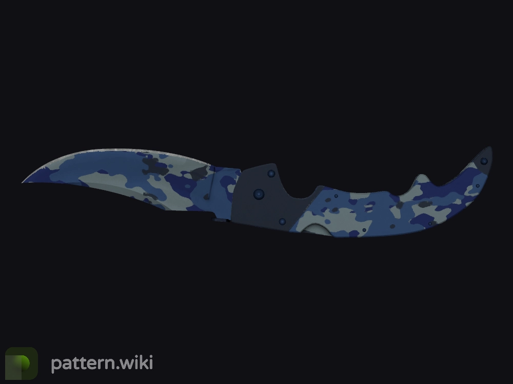 Falchion Knife Bright Water seed 262