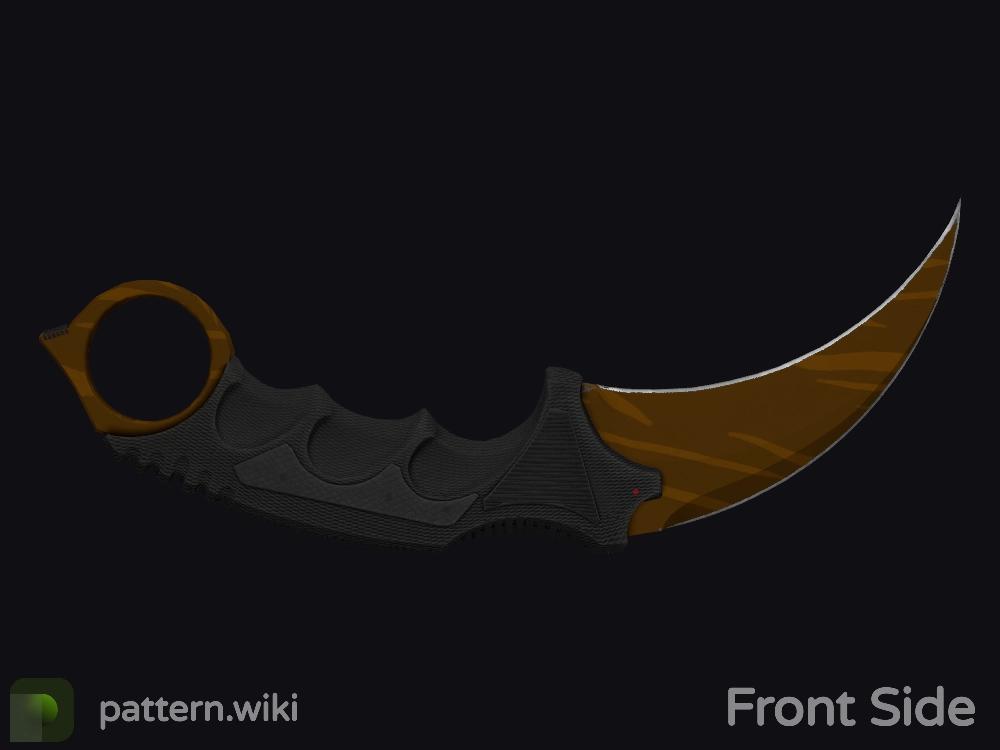 Karambit Tiger Tooth seed 768