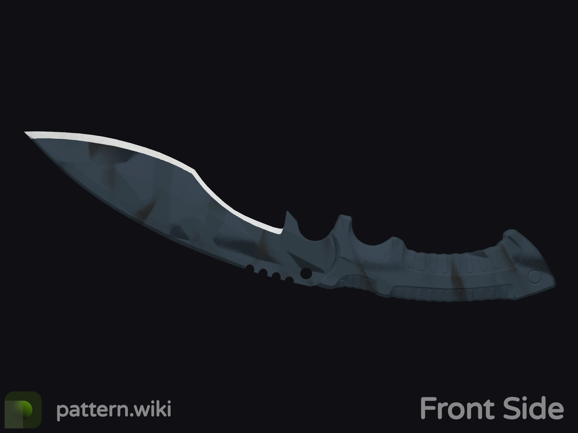 Kukri Knife Night Stripe seed 408