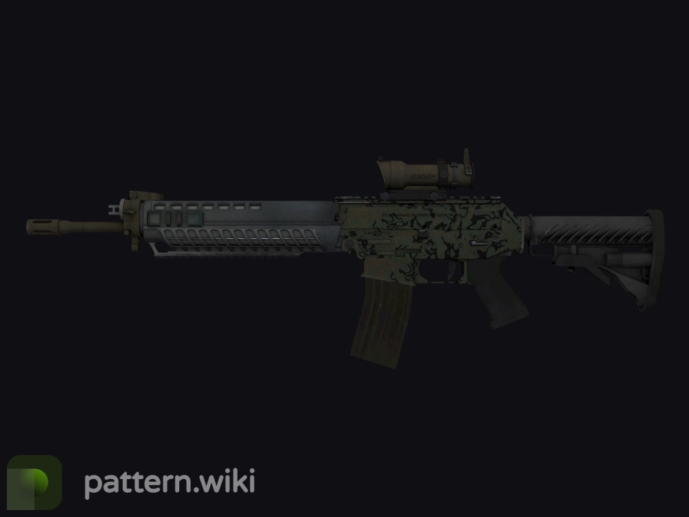 SG 553 Army Sheen seed 184