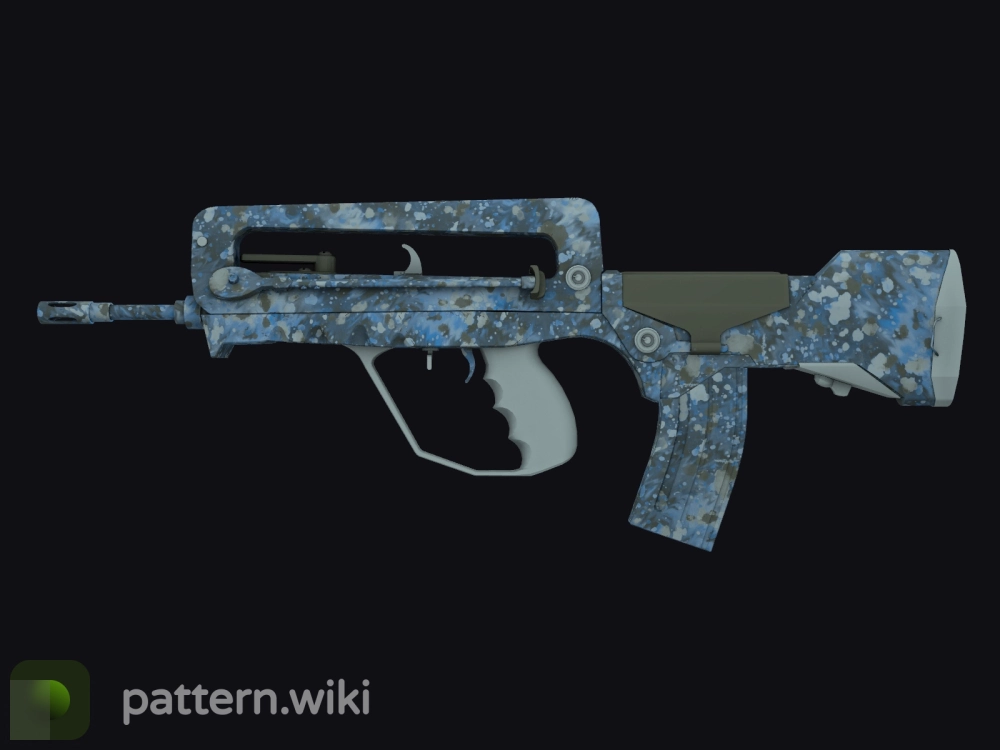 FAMAS Cyanospatter seed 421