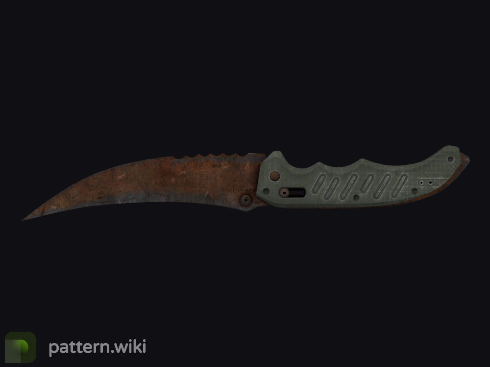 Flip Knife Rust Coat seed 91