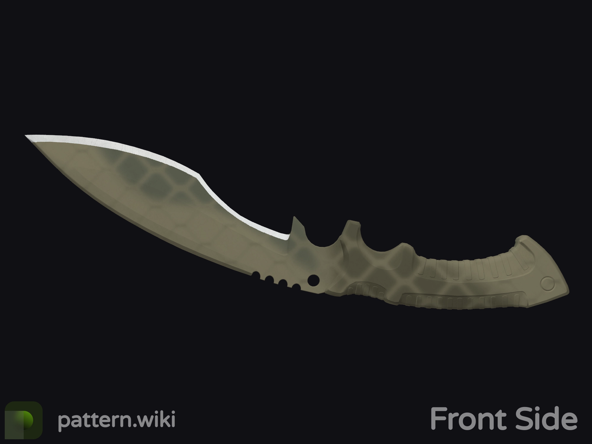 Kukri Knife Safari Mesh seed 794