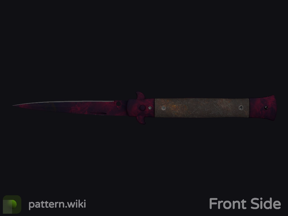 Stiletto Knife Doppler seed 711