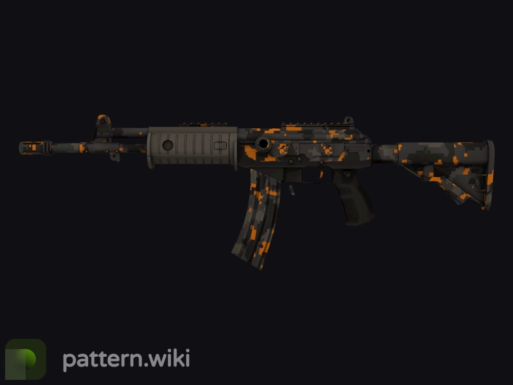 Galil AR Orange DDPAT seed 762