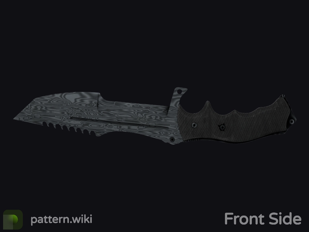 Huntsman Knife Damascus Steel seed 596