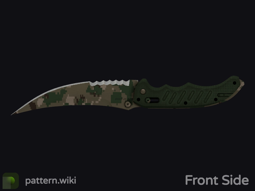 Flip Knife Forest DDPAT seed 152