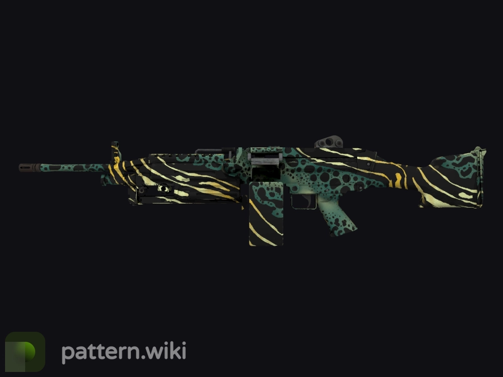 M249 Emerald Poison Dart seed 961