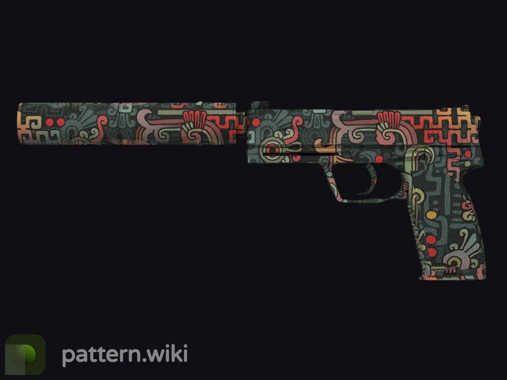 USP-S Ancient Visions seed 215