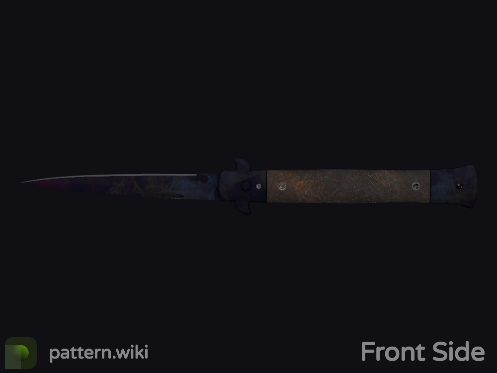 Stiletto Knife Doppler seed 539