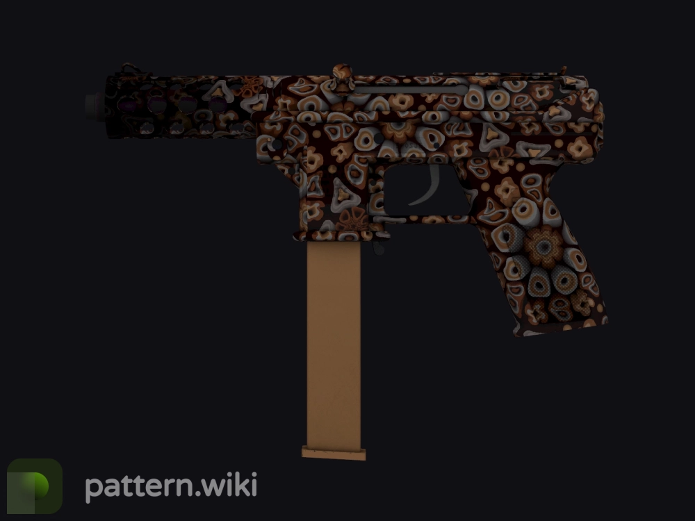 Tec-9 Orange Murano seed 827