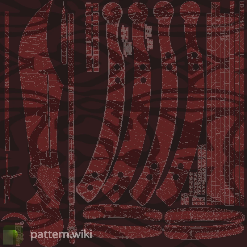 Butterfly Knife Slaughter seed 485 pattern template