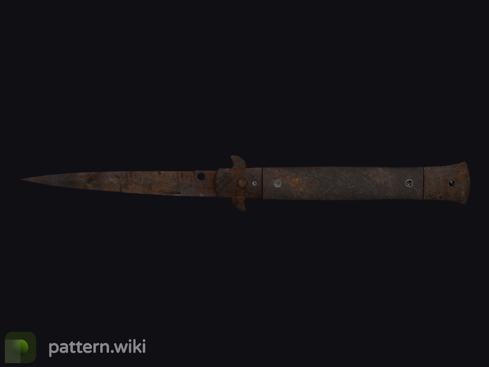 Stiletto Knife Rust Coat seed 676