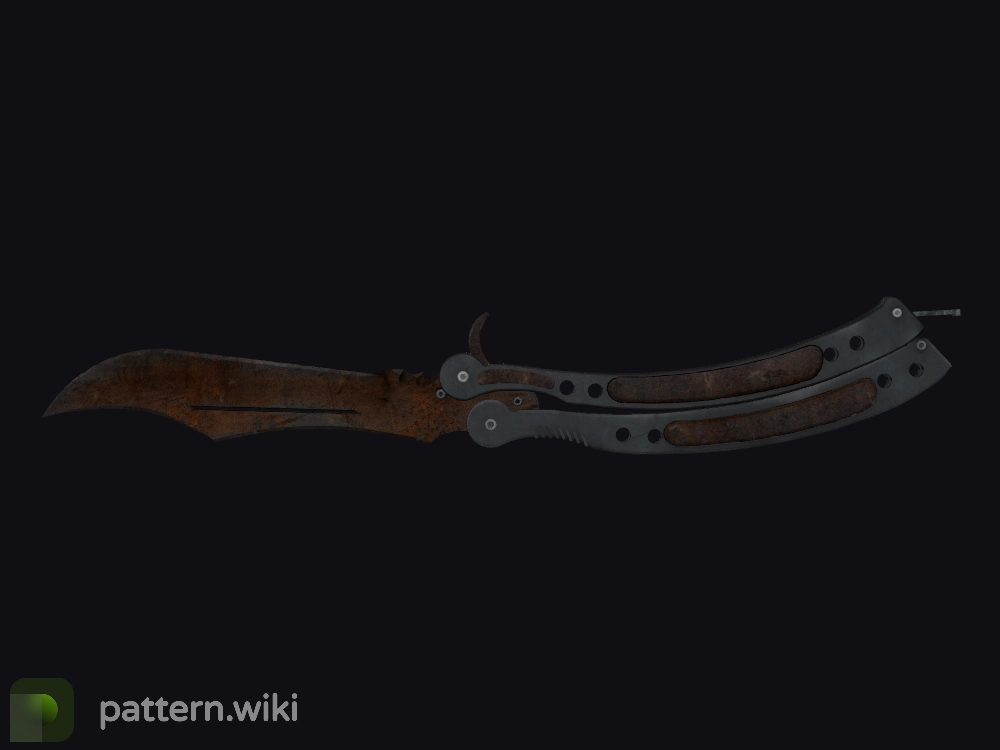 Butterfly Knife Rust Coat seed 465