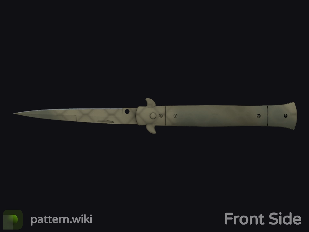 Stiletto Knife Safari Mesh seed 778