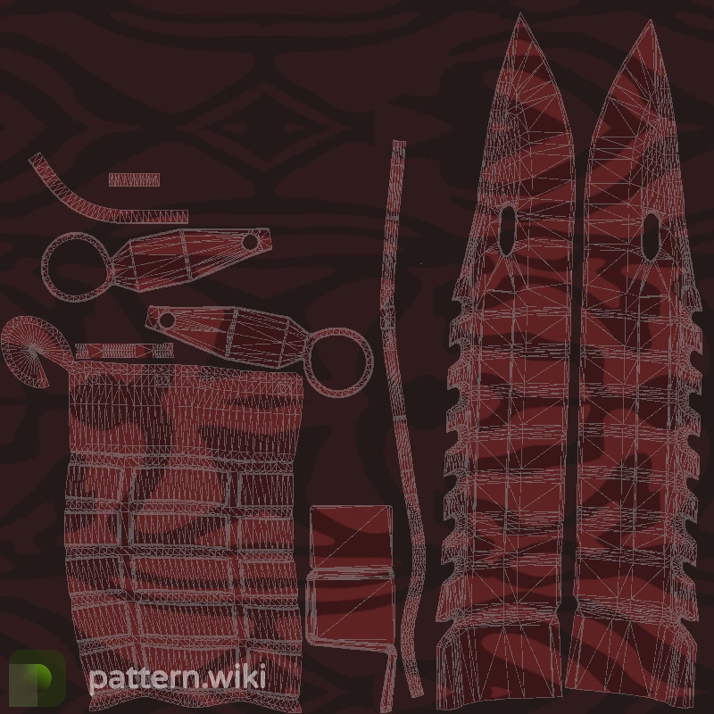 M9 Bayonet Slaughter seed 614 pattern template