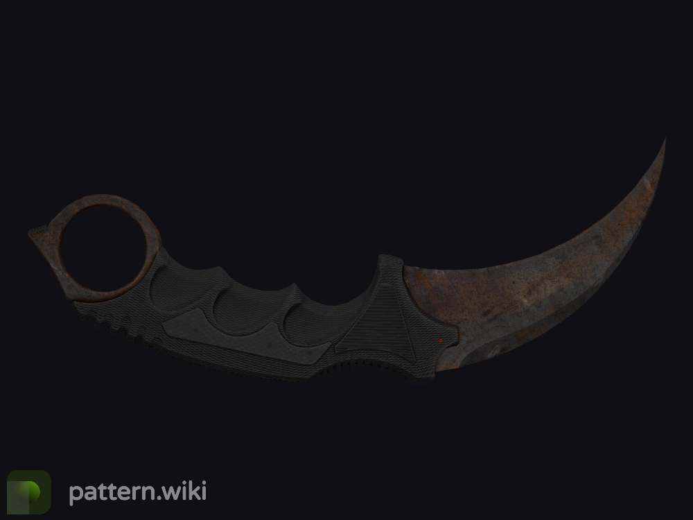 Karambit Rust Coat seed 144