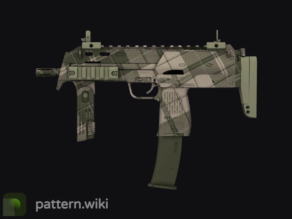 MP7 Olive Plaid seed 917