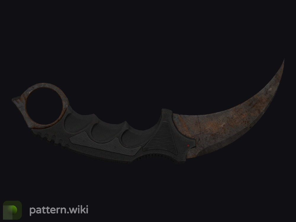 Karambit Rust Coat seed 90