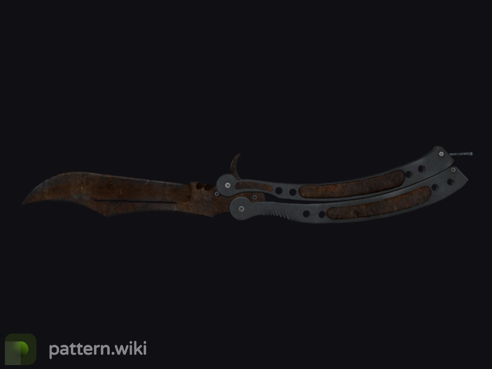 Butterfly Knife Rust Coat seed 721