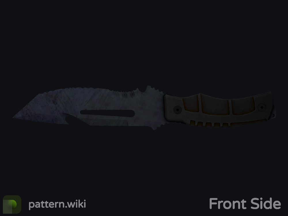 Survival Knife Blue Steel seed 882