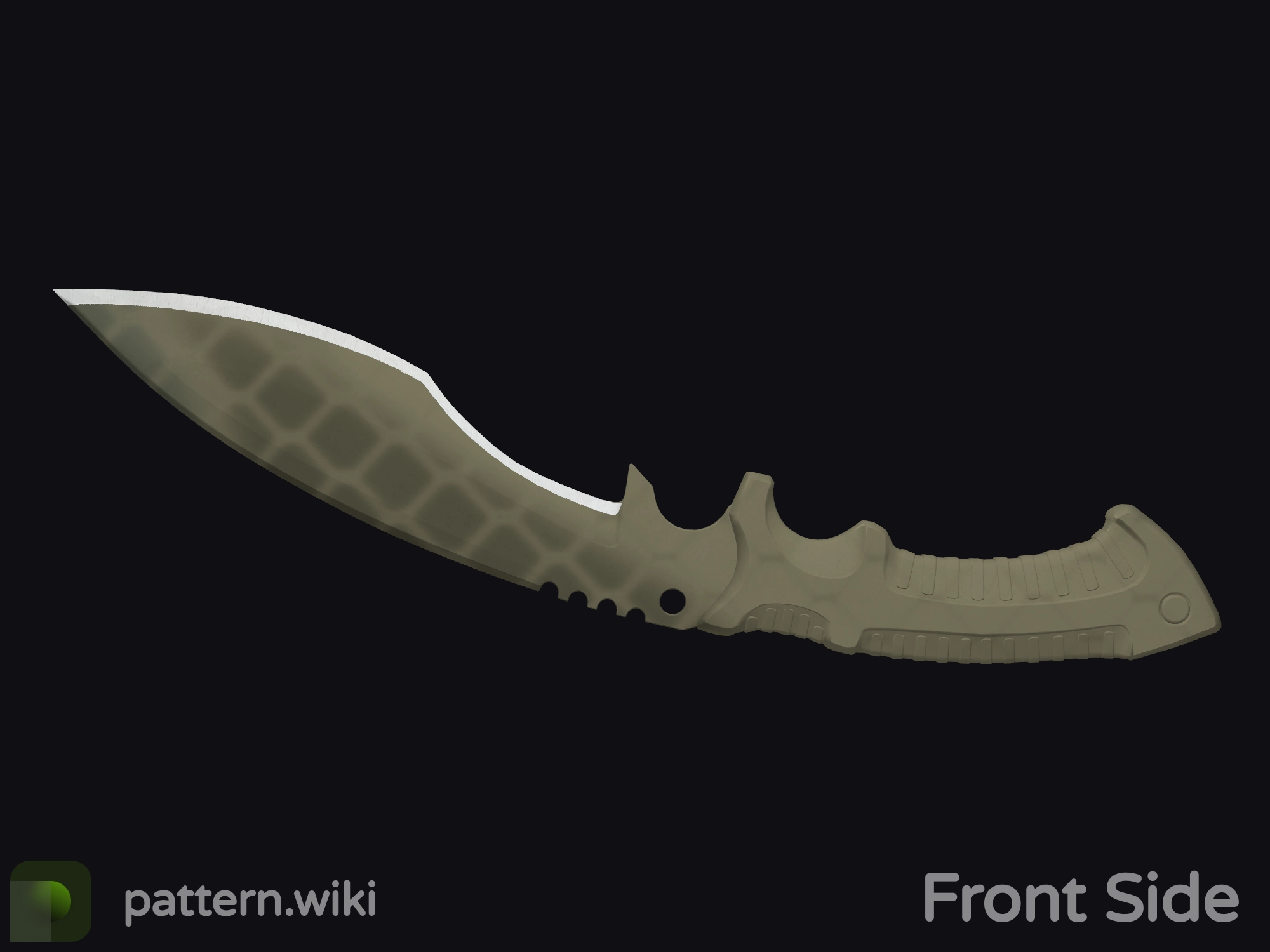 Kukri Knife Safari Mesh seed 928