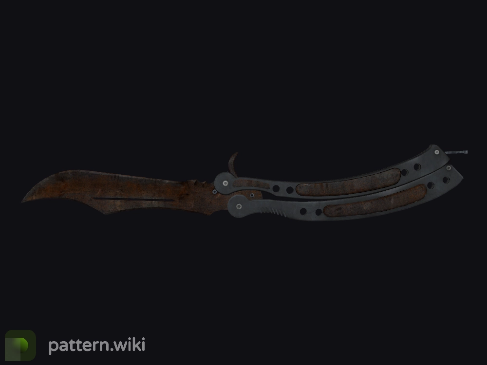 Butterfly Knife Rust Coat seed 226