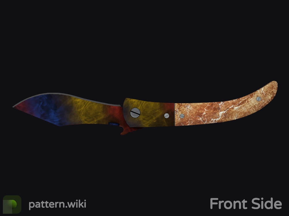 Navaja Knife Marble Fade seed 786