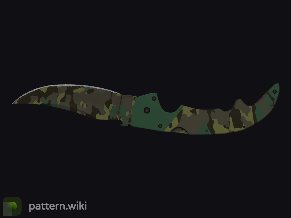 Falchion Knife Boreal Forest seed 714