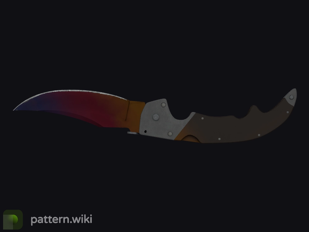 Falchion Knife Fade seed 612