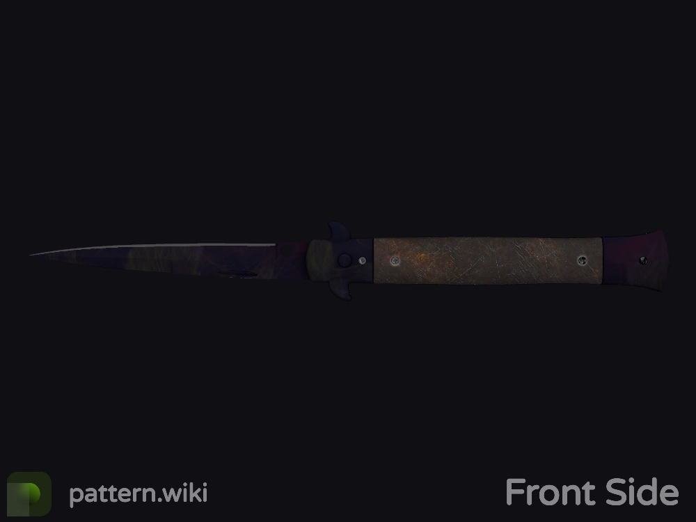 Stiletto Knife Doppler seed 99