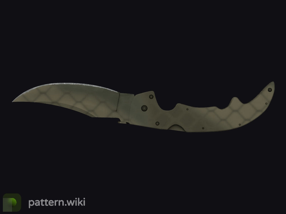 Falchion Knife Safari Mesh seed 930