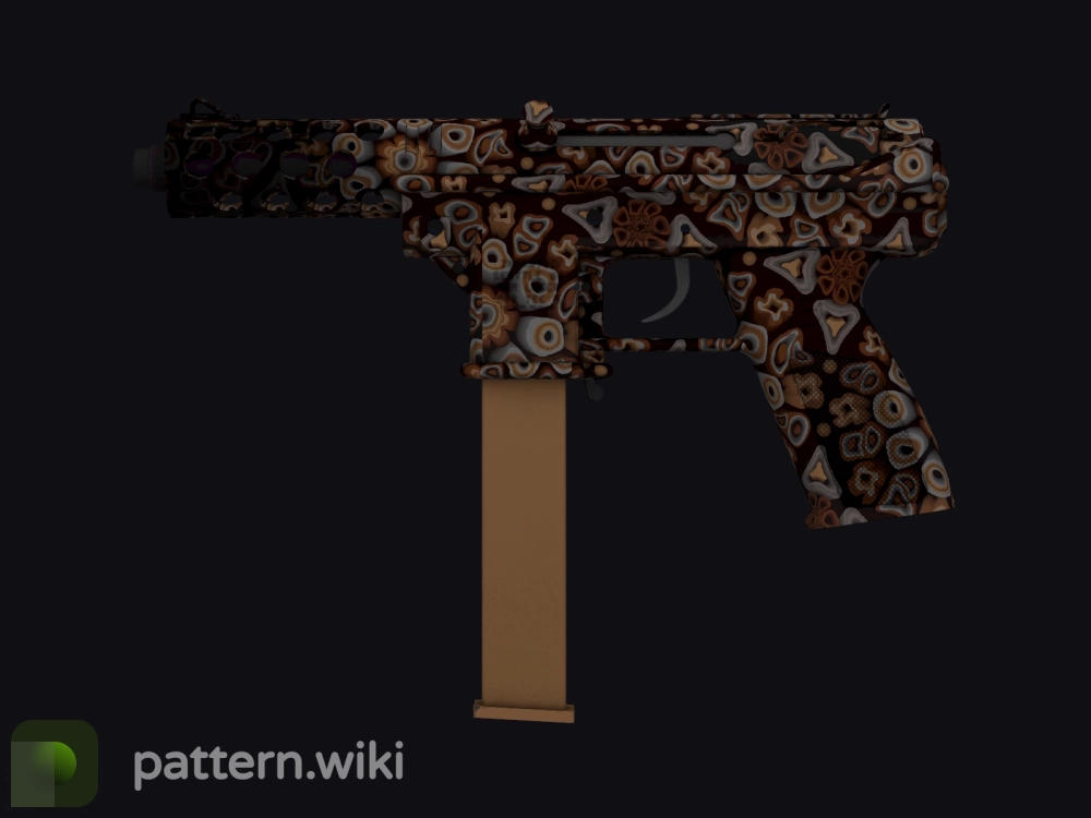 Tec-9 Orange Murano seed 716